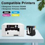 KSUMEI Sublimation Ink Cartridges for Sawgrass Printers