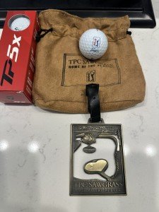 TP 5X Bag Tag and Divot Tool Sleeve