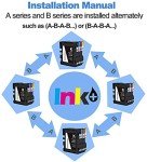 INK+ Sublimation Cartridge Pack for SG500/SG1000