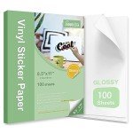 Glossy Self-Adhesive Printable Vinyl Sticker Paper