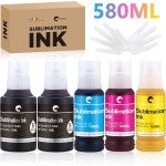 Hiipoo 580ML Sublimation Ink for ET2400 Series