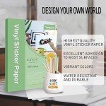 Glossy Self-Adhesive Printable Vinyl Sticker Paper