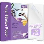 Waterproof Printable Vinyl Sticker Paper for Inkjet