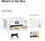 EcoTank Sublimation Printer Bundle with Ink & Paper