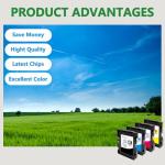 Dikarsum SG400/SG800 Compatible Ink Cartridge 4-Pack