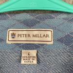 Men's XL Blue Diamond Golf Polo Shirt