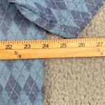 Men's XL Blue Diamond Golf Polo Shirt