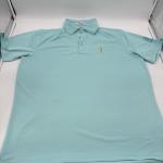 PETER MILLAR Aqua Blue Golf Polo TPC Sawgrass