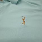 PETER MILLAR Aqua Blue Golf Polo TPC Sawgrass