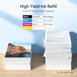 High Capacity 522 Ink Refill Bottles - 5 Pack