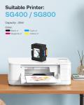 Hiipoo SG400/SG800 Compatible Sublimation Ink Cartridges