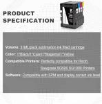AYMSous SG500 SG1000 Upgraded Sublimation Ink Cartridge