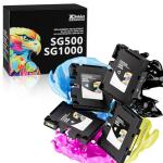 Xcinkjet SG500/SG1000 Sublimation Ink Cartridges 4PK