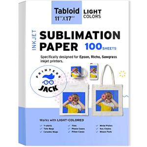Printers Jack Sublimation Paper 100 Sheets 11"x17