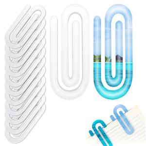 12 Pack Acrylic Sublimation Paper Clips for DIY