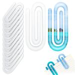 12 Pack Acrylic Sublimation Paper Clips for DIY
