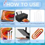 12 Pack Acrylic Sublimation Paper Clips for DIY