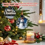 4-Inch Metal Sublimation Ornament Blanks - 5 Pack