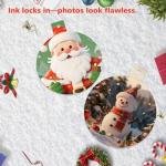 4-Inch Metal Sublimation Ornament Blanks - 5 Pack