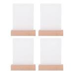 PYD Life 4 Pack Acrylic Night Light Frames