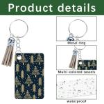 160 Metal Sublimation Keychains with Tassels