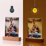 PYD Life 4 Pack Acrylic Night Light Frames