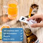 Didaey 6 Pack Stainless Steel Bottle Openers
