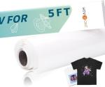 HTVRONT Matte Sublimation Vinyl for Fabrics 12" x 5FT