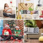 114Pcs Sublimation Blanks Set for DIY Crafts