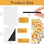 40 Pack Personalized Sublimation Magnet Blanks