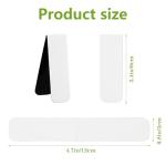Magnetic Sublimation Bookmarks - 48 Blank Clips