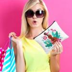 50 Pcs DIY Sublimation Makeup Bags with Zipper