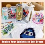 Joyclub 5 Pack Polyester T-Shirts for Sublimation
