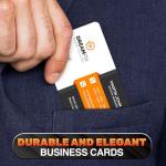 100 Pack Double-Sided Sublimation Business Card Blanks
