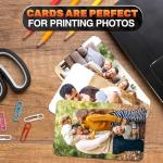 100 Pack Double-Sided Sublimation Business Card Blanks