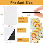 40 Pack Personalized Sublimation Magnet Blanks