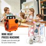 Mini Mug Heat Press for DIY Sublimation