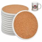 144pcs Round Ceramic Coasters for Sublimation Printing
