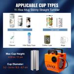 Mini Mug Heat Press for DIY Sublimation