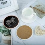 144pcs Round Ceramic Coasters for Sublimation Printing