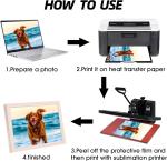 10 Pack Aluminum Sublimation Photo Blanks 8x10 Inch