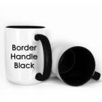 12-Pack 15oz Two-Tone Sublimation Coffee Mugs