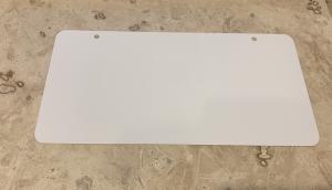 20 Aluminum License Plate Sublimation Blanks 6"x12