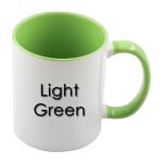 12 Pack 11oz Two-Tone Sublimation Coffee Mugs