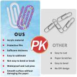 Acrylic Sublimation Blanks - D5X8