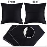 Thmyo 4-Pack 18x18” Cotton Pillow Covers for DIY