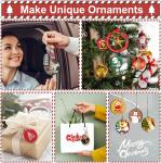 28 Pack Round Sublimation Ornament Blanks