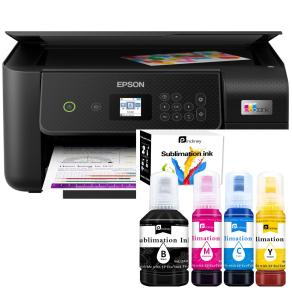 Epson EcoTank Sublimation Printer Bundle - Black