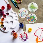 Bulk White Ceramic Sublimation Ornaments for Heat Press