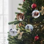 Bulk White Ceramic Sublimation Ornaments for Heat Press
